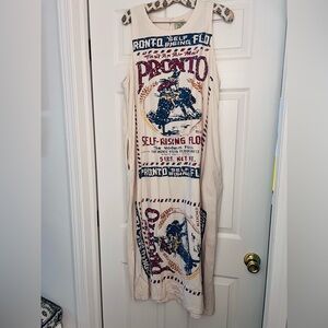 JADED GYPSY All Purpose Flour Dress L/XL